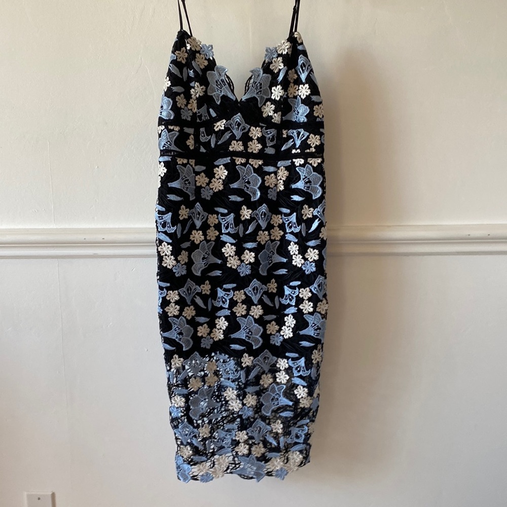 Like new (only worn once) Bardot midi floral dress